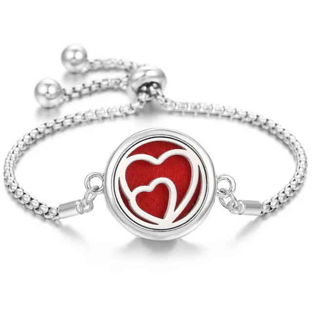 Bracelet Stainless Steel Perfume Locket